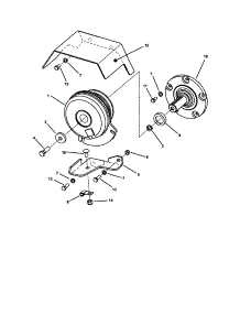 Rear Pto parts for Snapper Rear-Engine Riding Mower ZF2101DKU from AppliancePartsPros.com