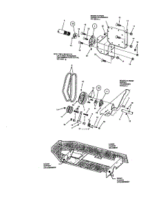 Deck Driveshaft parts for Snapper Rear-Engine Riding Mower ZF2101DKU from AppliancePartsPros.com