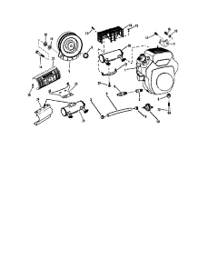 Engine Sub-Assembly parts for Snapper Rear-Engine Riding Mower ZF2200K from AppliancePartsPros.com
