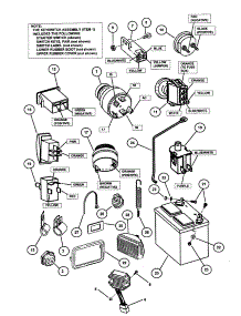 Electrical (Except Wiring) parts for Snapper Rear-Engine Riding Mower ZF2301GKU from AppliancePartsPros.com