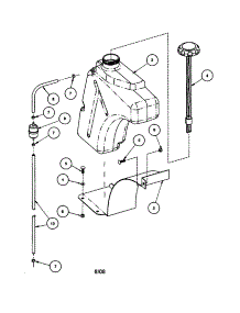 Fuel Tank parts for Snapper Rear-Engine Riding Mower ZF2500K from AppliancePartsPros.com