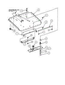 Seat Support parts for Snapper Rear-Engine Riding Mower ZF2500K from AppliancePartsPros.com