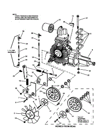 Tandem Hydro Transaxle parts for Snapper Rear-Engine Riding Mower ZF2501KH from AppliancePartsPros.com