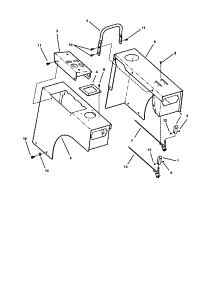 Fender / Control Cable parts for Snapper Rear-Engine Riding Mower ZF2501KH from AppliancePartsPros.com