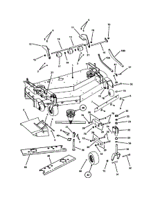 61" Mower Deck Pg 1 parts for Snapper Rear-Engine Riding Mower ZF2501KH from AppliancePartsPros.com