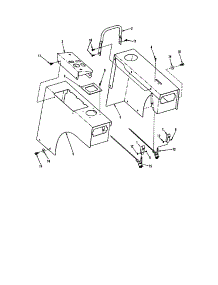 Fender parts for Snapper Complete Deck ZF5200M from AppliancePartsPros.com
