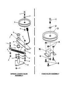 52" / 61" Deck Idler parts for Snapper Complete Deck ZF5200M from AppliancePartsPros.com