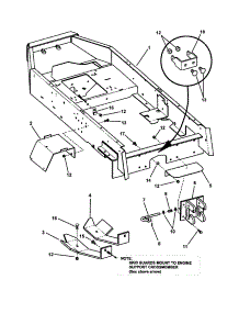 Lower Chassis parts for Snapper Complete Deck ZF5201M from AppliancePartsPros.com