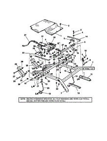 73" Deck Frame parts for Snapper Complete Deck ZF6100M from AppliancePartsPros.com