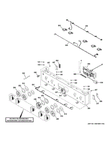 Control Panel parts for Ge Gas Range ZGP304NT1SS from AppliancePartsPros.com