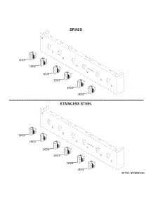 Monogram Customization parts for Ge Gas Cooktop ZGU366NT2SS from AppliancePartsPros.com