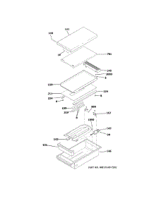 Griddle Assembly parts for Ge Gas Cooktop ZGU486NDP8SS from AppliancePartsPros.com