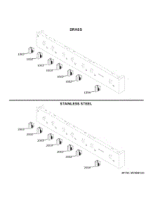 Monogram Customization parts for Ge Gas Cooktop ZGU486NDT2SS from AppliancePartsPros.com