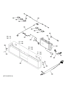 Control Panel parts for Ge Electric Wall Oven ZHP304ETV1SS from AppliancePartsPros.com