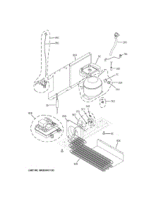 Machine Compartment parts for Ge Wine & Beverage Cooler ZIBI240HBII from AppliancePartsPros.com