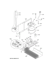 Machine Compartment parts for Ge Wine & Beverage Cooler ZIBI240HDII from AppliancePartsPros.com