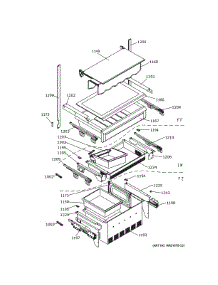 Shelves & Drawers parts for Ge Bottom-Mount Refrigerator ZIC30GNDAII from AppliancePartsPros.com
