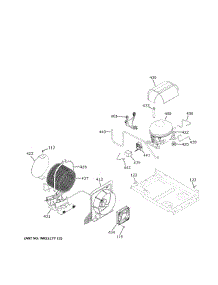 Machine Compartment parts for Ge Upright Freezer ZIF301NPPBII from AppliancePartsPros.com
