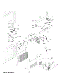Fresh Food Section parts for Ge Refrigerator ZIR361NBRAII from AppliancePartsPros.com