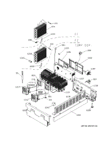 Machine Compartment parts for Ge Bottom-Mount Refrigerator ZIW30GNDAII from AppliancePartsPros.com