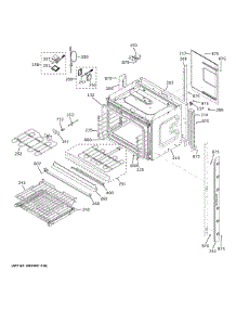 Upper Oven parts for Ge Electric Wall Oven ZKD90DPSN2SS from AppliancePartsPros.com