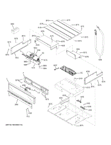 Control Panel parts for Ge Electric Wall Oven ZKS90DSSN1SS from AppliancePartsPros.com