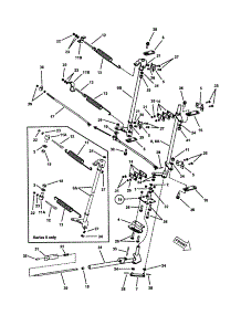 Deck Lift System parts for Snapper Rear-Engine Riding Mower ZM2502KH from AppliancePartsPros.com