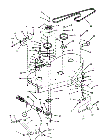 61" Deck, Idlers, Rollers parts for Snapper Rear-Engine Riding Mower ZM2502KH from AppliancePartsPros.com