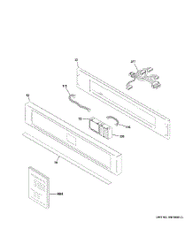 Control Panel parts for Ge Countertop Microwave ZMB9032SN1SS from AppliancePartsPros.com