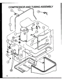 Compressor And Tubing Assembly (Zrcf42u01d / P1104304c) (Zrcf48u01a / P1163001c) (Zrcf60u01a / P1163002c) parts for Amana Central Air Conditioner ZRCF36U01E/P1104306C from AppliancePartsPros.com