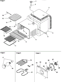 Cavity parts for Amana Electric Range ZRHSC8750WW-P1130655NWW from AppliancePartsPros.com