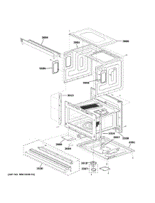 Oven Cavity Parts parts for Ge Built-In Microwave ZSB9121N1SS from AppliancePartsPros.com