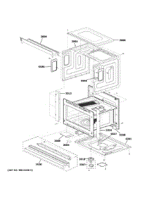 Oven Cavity Parts parts for Ge Built-In Microwave ZSB9132N1SS from AppliancePartsPros.com