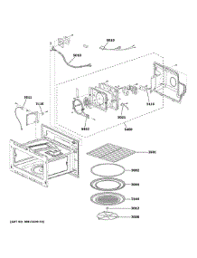 Interior Parts parts for Ge Built-In Microwave ZSB9231N1SS from AppliancePartsPros.com