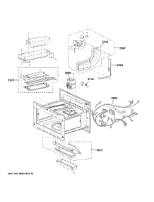 Insulator Parts (2) parts for Ge Built-In Microwave ZSB9231N2SS from AppliancePartsPros.com