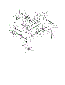 Frame parts for Swisher Rear-Engine Riding Mower ZT1436B from AppliancePartsPros.com