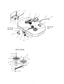 Mowing Deck parts for Swisher Rear-Engine Riding Mower ZT1436B from AppliancePartsPros.com