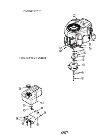 Engine / Fuel Supply parts for Swisher Rear-Engine Riding Mower ZT250 from AppliancePartsPros.com