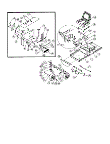 Seat Assembly parts for Swisher Rear-Engine Riding Mower ZT2660 from AppliancePartsPros.com