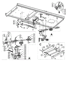 Sliding Weldment / Pulleys parts for Swisher Rear-Engine Riding Mower ZT2766 from AppliancePartsPros.com
