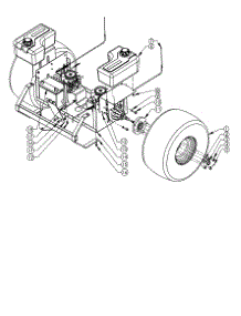 Wheel / Gas Tank / Hydro Weldment parts for Swisher Rear-Engine Riding Mower ZT2766 from AppliancePartsPros.com
