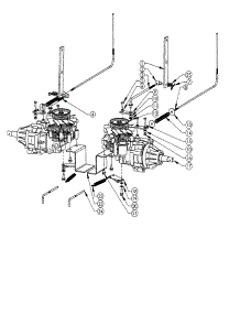 Transaxle parts for Swisher Rear-Engine Riding Mower ZT2766 from AppliancePartsPros.com