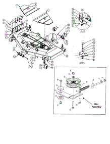 Deck Weldment / Grass Chute parts for Swisher Rear-Engine Riding Mower ZT2766KZ from AppliancePartsPros.com