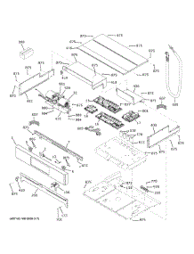 Control Panel parts for Ge Electric Range ZTDX1FPSN1SS from AppliancePartsPros.com