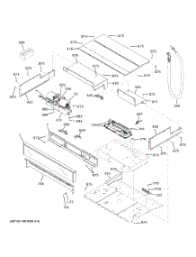 Control Panel parts for Ge Electric Wall Oven ZTS90DSSN1SS from AppliancePartsPros.com