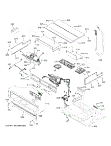 Control Panel parts for Ge Electric Wall Oven ZTSX1DSSN1SS from AppliancePartsPros.com