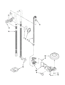 Fill And Overfill Parts parts for Kenmore Dishwasher 665.13899K802 (66513899K802, 665 13899K802) from AppliancePartsPros.com