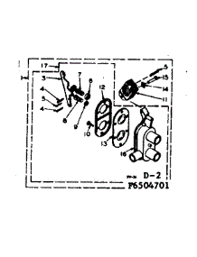 Two Way Valve Assembly parts for Kenmore Washer 110.6505751 (1106505751, 110 6505751) from AppliancePartsPros.com