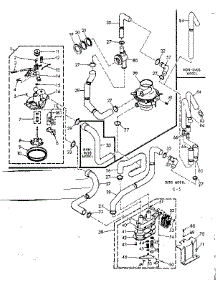 Water System parts for Kenmore Washer 110.6505803 (1106505803, 110 6505803) from AppliancePartsPros.com