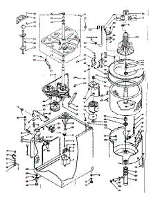 Machine Sub-Assembly parts for Kenmore Washer 110.6505806 (1106505806, 110 6505806) from AppliancePartsPros.com
